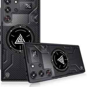 Redmagic 10 Pro / 10 Pro+ Cover [NOUKAJU] Comfortable to Touch, Drop Prevention, Shock Absorption, Abrasion Resistant, Full Protection, Lightweight, Thin (Transparent Frost Black)