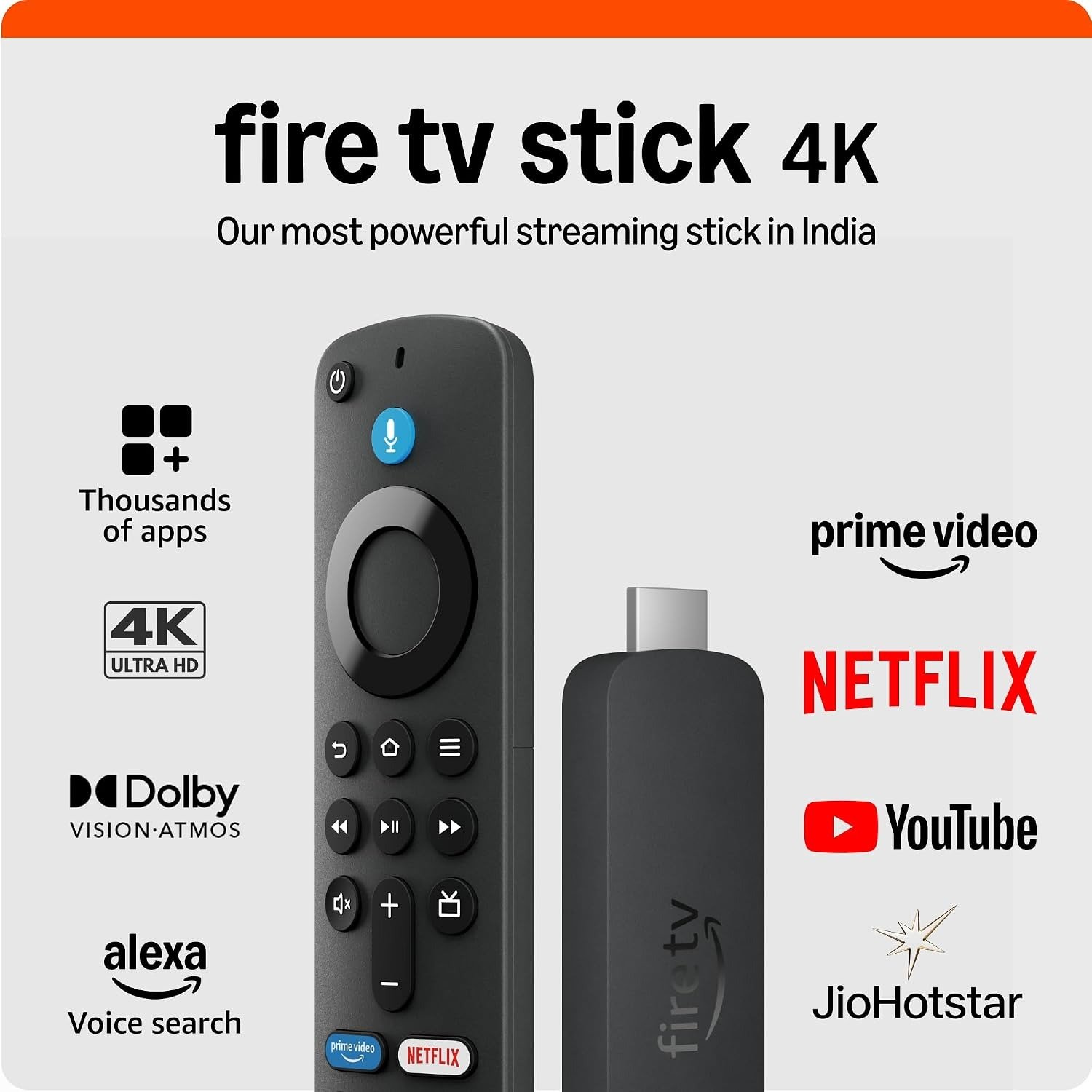Amazon Fire TV Stick 4K Plus (newest model), Alexa Voice Search, Cinematic 4K streaming with HDR10+, Wi-Fi 6, Dolby Vision/Atmos - Image 5