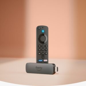 Amazon Fire TV Stick 4K Plus (newest model), Alexa Voice Search, Cinematic 4K streaming with HDR10+, Wi-Fi 6, Dolby Vision/Atmos