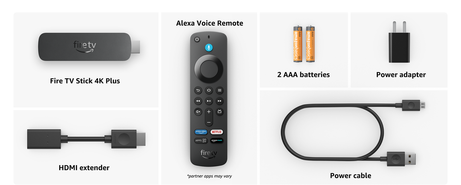 Amazon Fire TV Stick 4K Plus (newest model), Alexa Voice Search, Cinematic 4K streaming with HDR10+, Wi-Fi 6, Dolby Vision/Atmos - Image 2